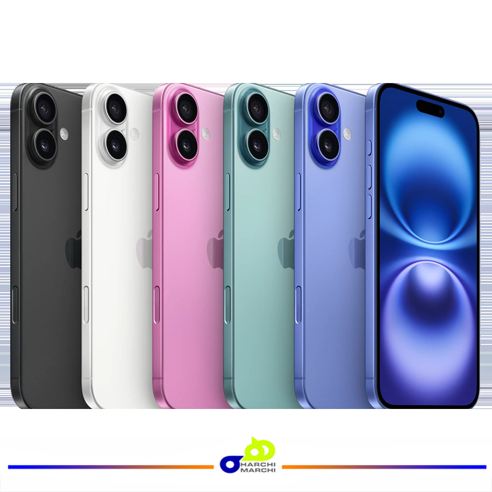 گوشی موبایل اپل مدل iPhone 16 دو سیم کارت ظرفیت 128 گیگابایت و رم 8 گیگابایت